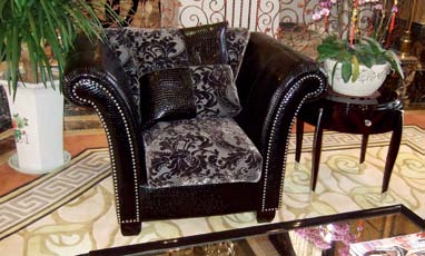 酒店客房家具---欧式沙发座椅定制