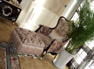 酒店客房家具---定制化座椅脚凳