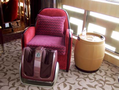 酒店客房家具---单人电动按摩椅