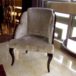 酒店客房家具---单人复古桌椅