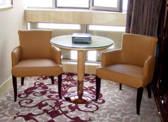 酒店客房家具---单人休闲椅