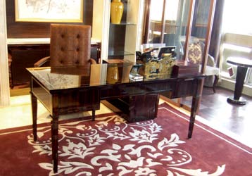 酒店客房家具---实木简约定制书桌