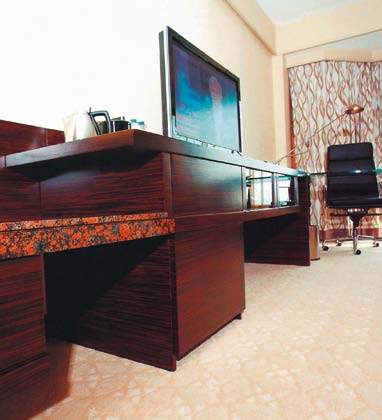 酒店客房家具---电视柜定制