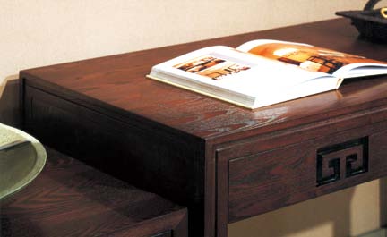 酒店客房家具---木质书桌