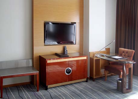 酒店客房家具---实木电视柜
