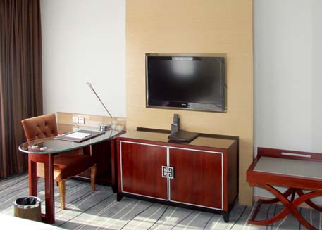 酒店客房家具---实木电视柜设计