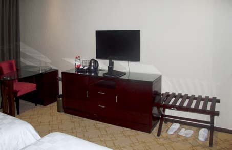 酒店客房家具---实木电视柜