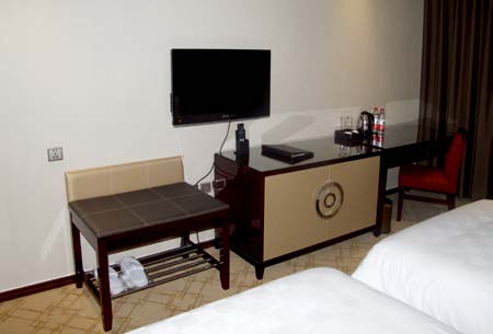 酒店客房家具---实木电视柜