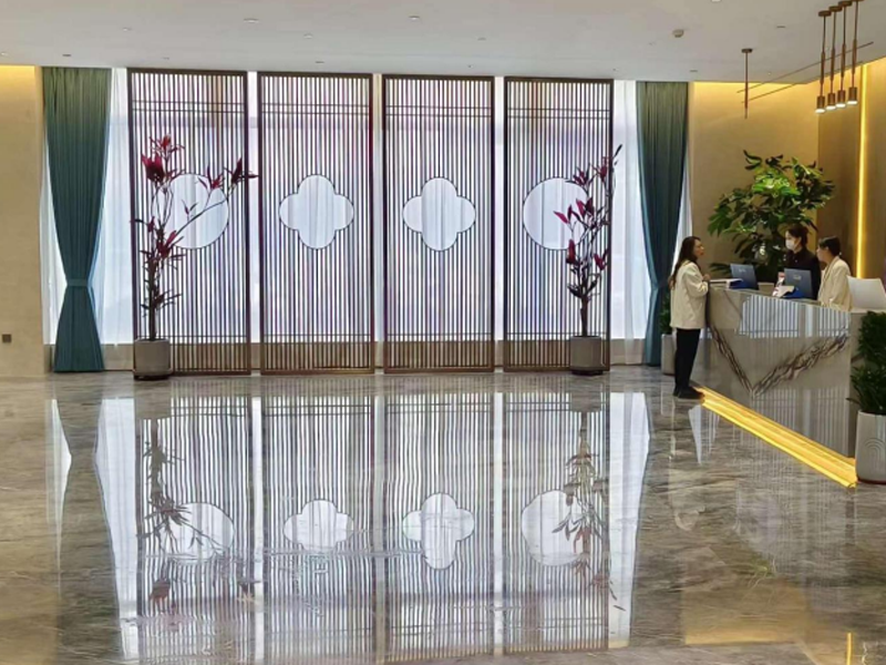 承德蓝海大酒店前台家具